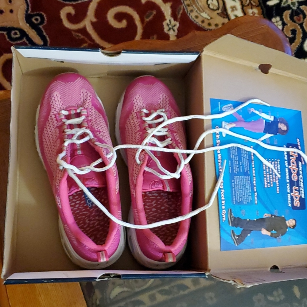 💖Skechers delites Y2k pink sparkle 💖sneakers 8.5